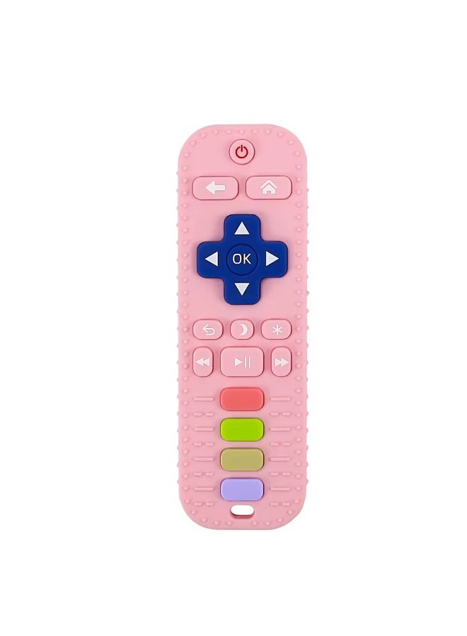 Silicone Baby Teething Toy Remote Control Shape Chew Toy for Babies , Teether Relief Baby Toys for Infants TV BPA Free